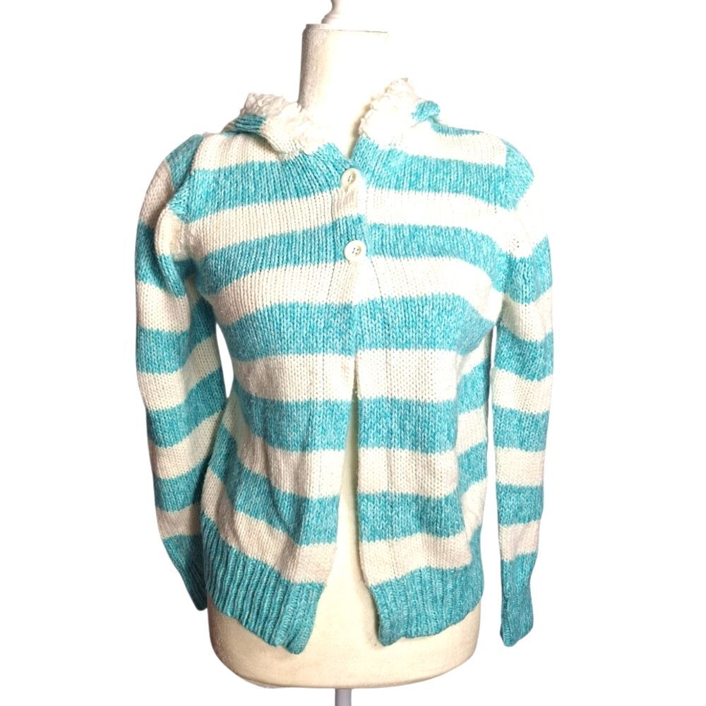 Arizona Jean Company Hooded Sweater Y2K Preppy Knit XL Womens
